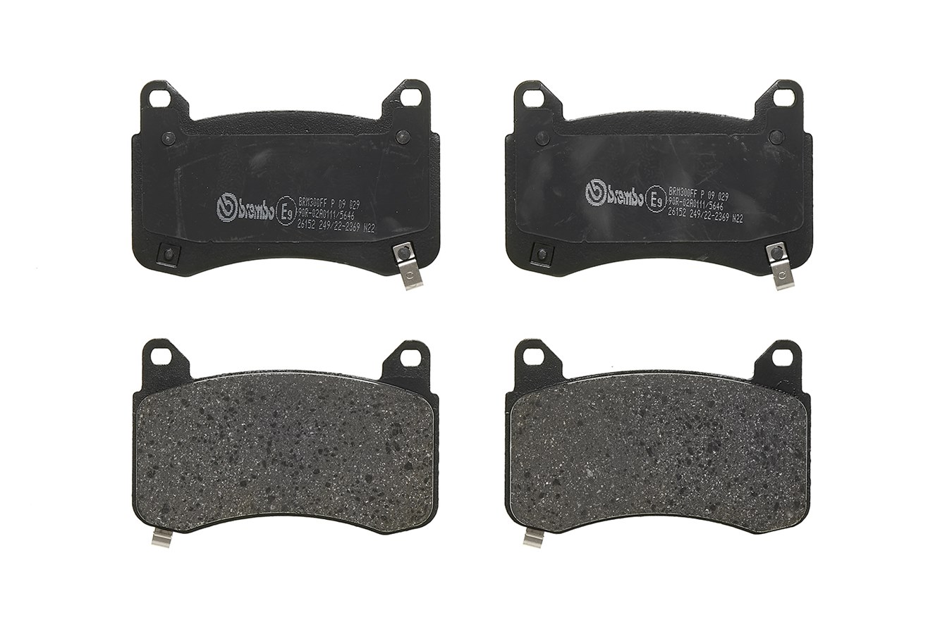 A.B.S. P 09 029 BREMBO Bremsbelagsatz, Scheibenbremse